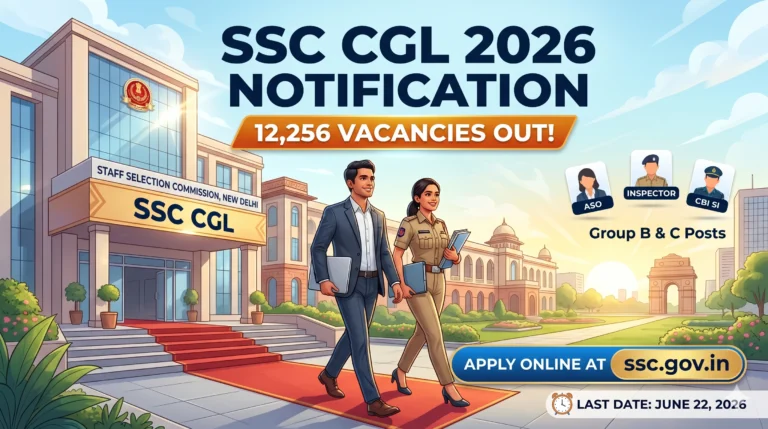 SSC CGL Notification 2026 Out